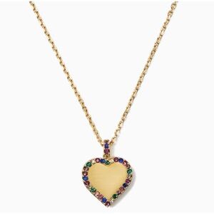 Kate Spade - Multicolor Heart Necklace